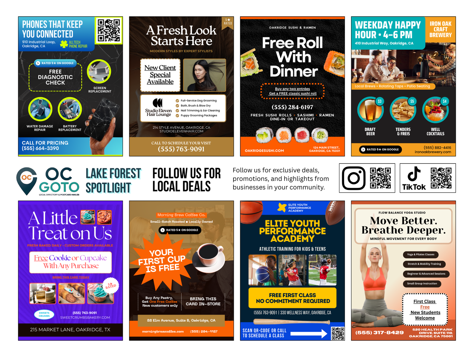 OC GoTo 9x12 Postcard