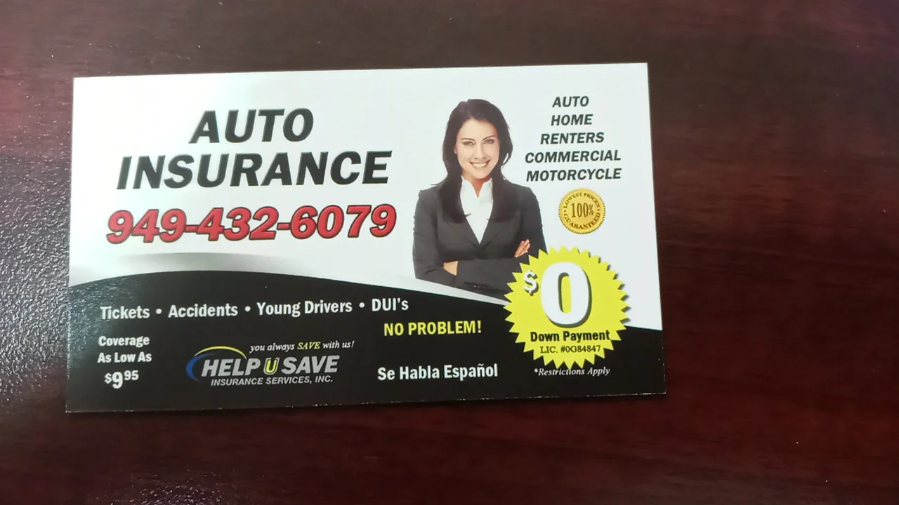 Help U Save Insurance — Insurance in Lake Forest, CA