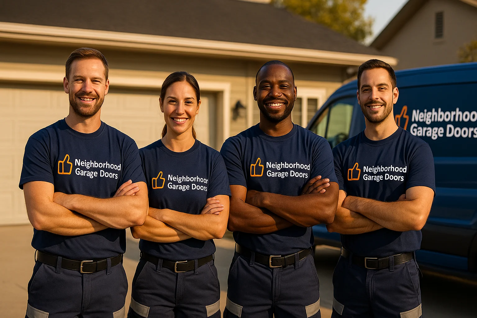 Neighborhood Garage Door Repair — Cleaning & Handyman in Mission Viejo, CA