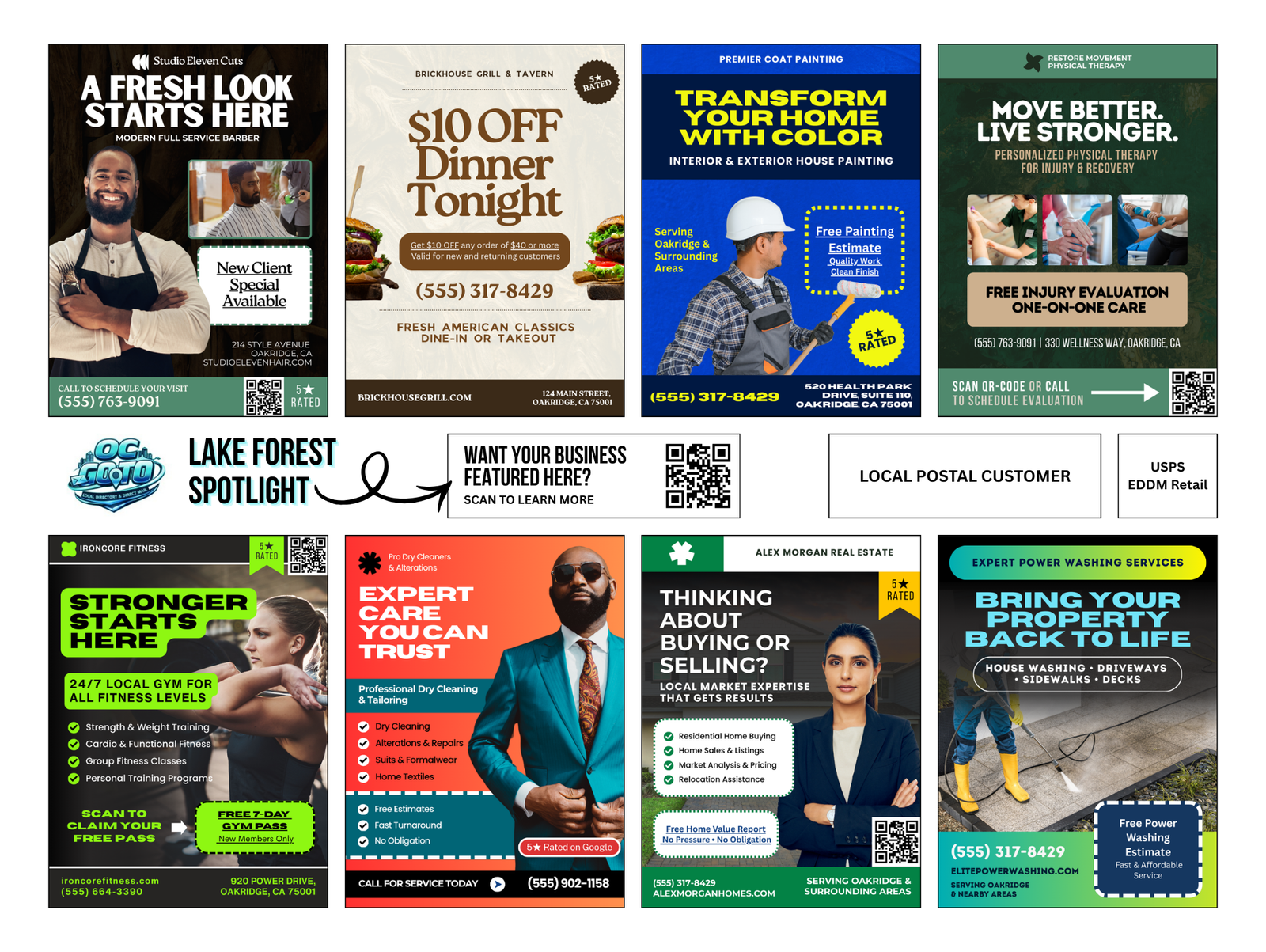 OC GoTo 9x12 Postcard