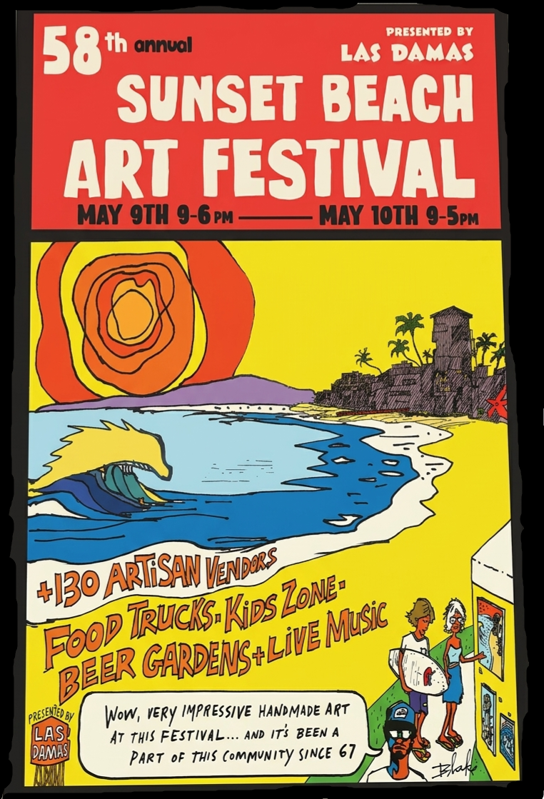 The 58th Annual Sunset Beach Art Festival