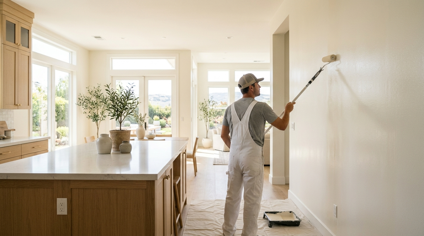 Painting in Lake Forest