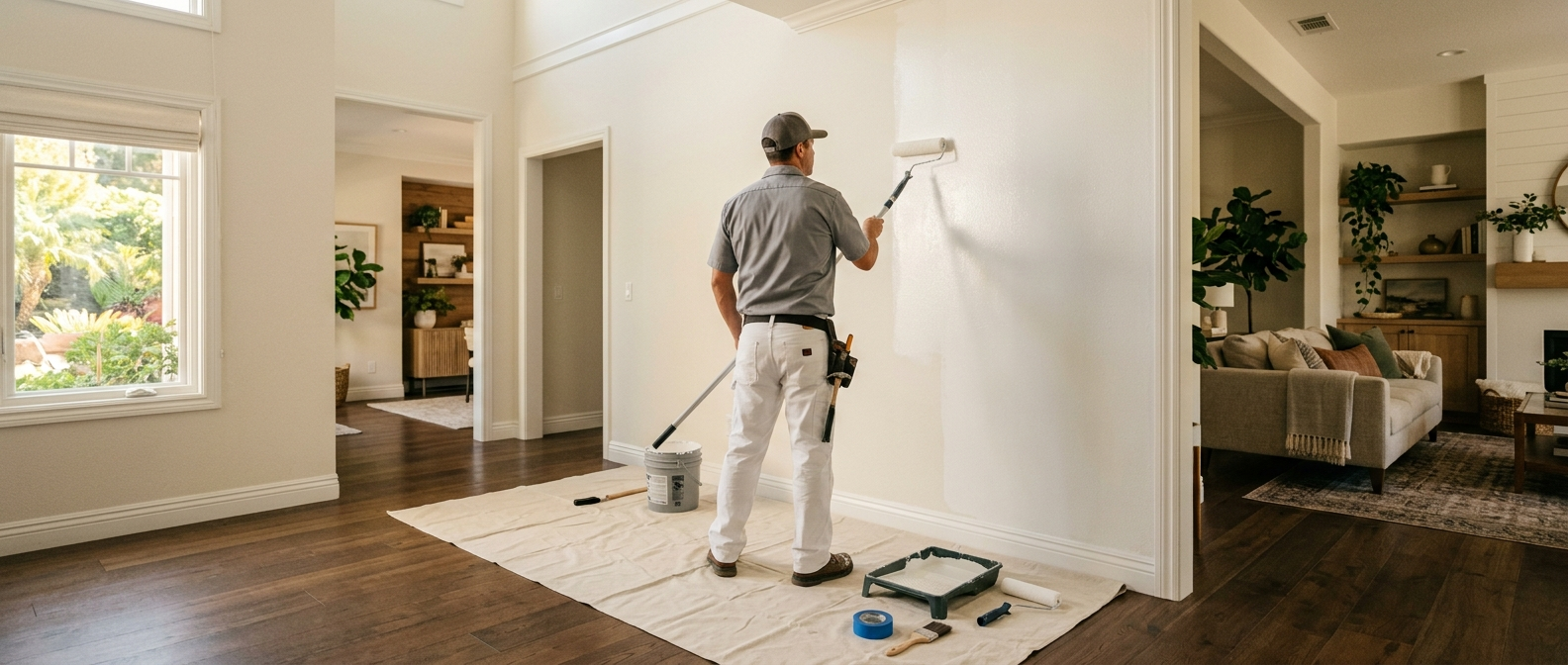 Painting in Lake Forest