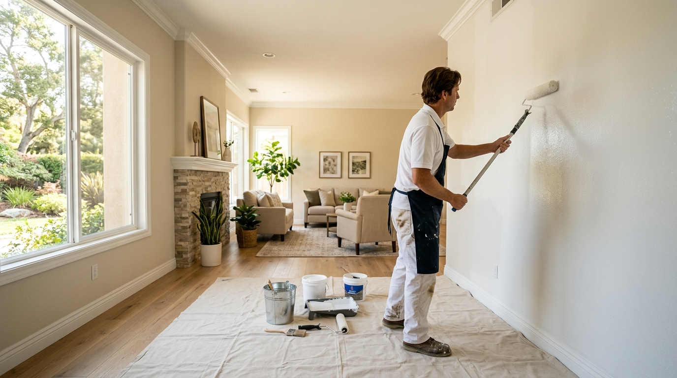 Painting in Lake Forest