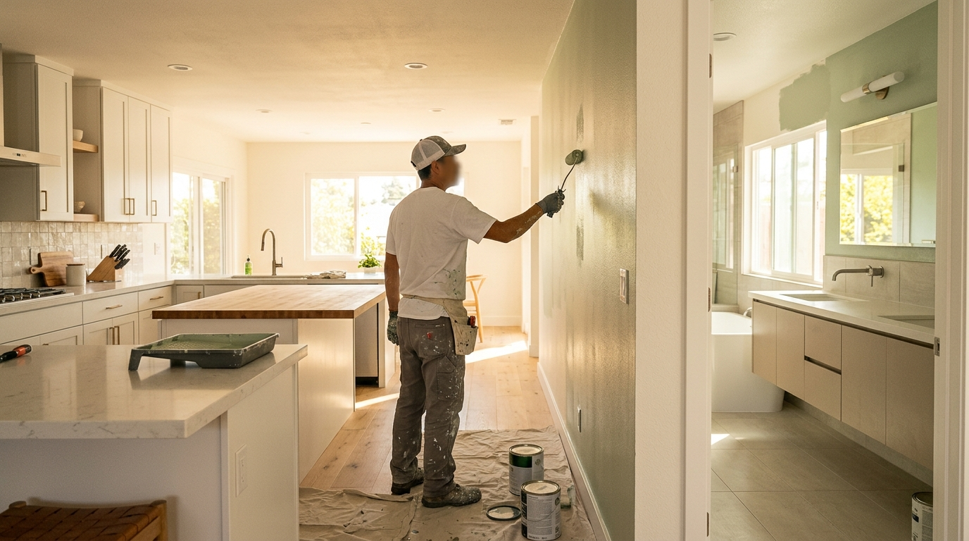 Painting in Lake Forest
