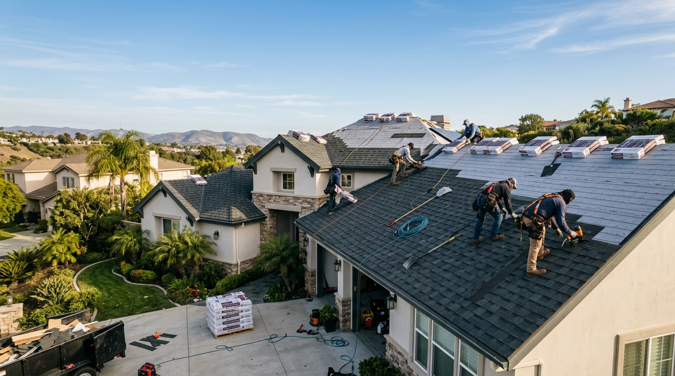 Roofing in Lake Forest