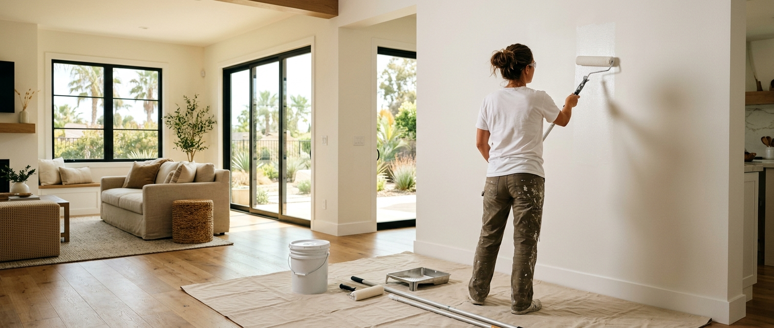 Painting in Lake Forest