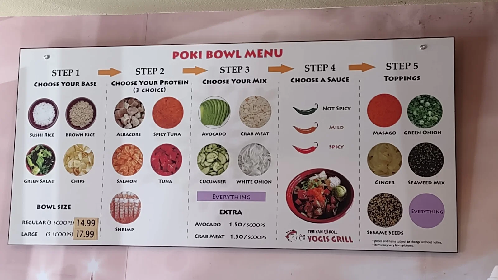 Yogis Grill — Sushi & Japanese in Lake Forest, CA